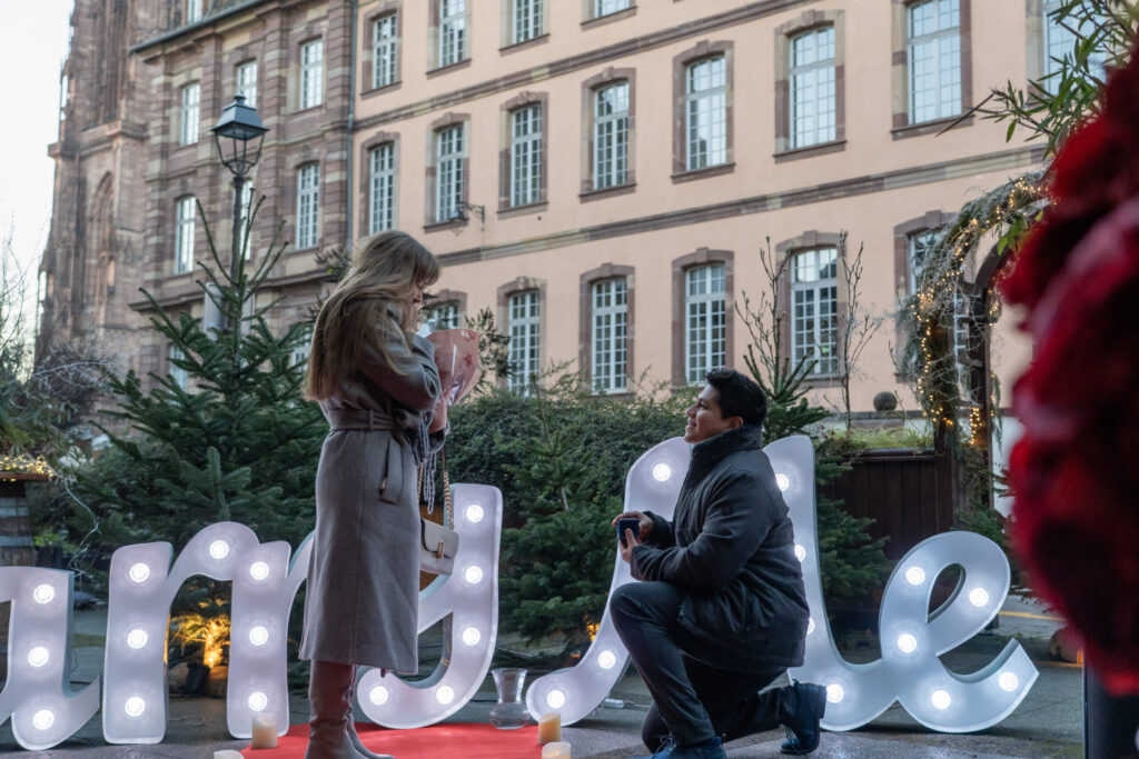 Faire sa demande en mariage à Strasbourg