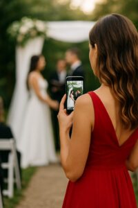 wedding content creator