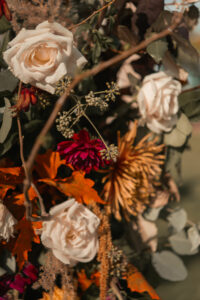 mariage automne, fleur d'automne, décoration mariage, bouquet d'automne
