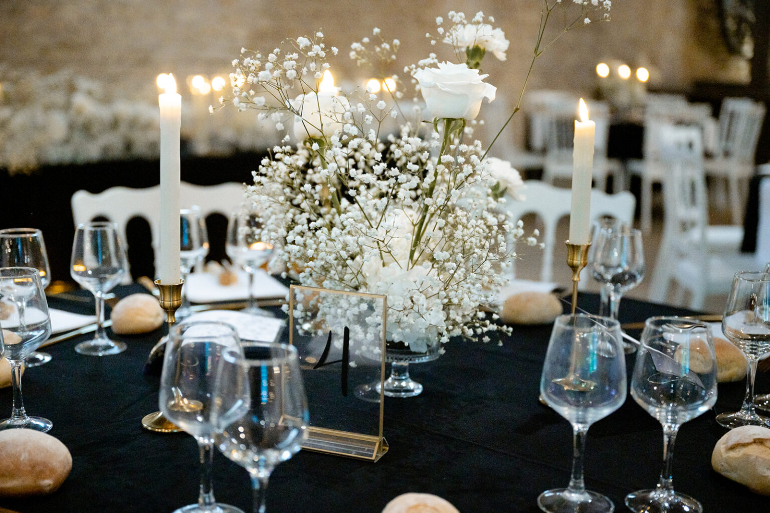 Le noir pour un mariage à Dijon