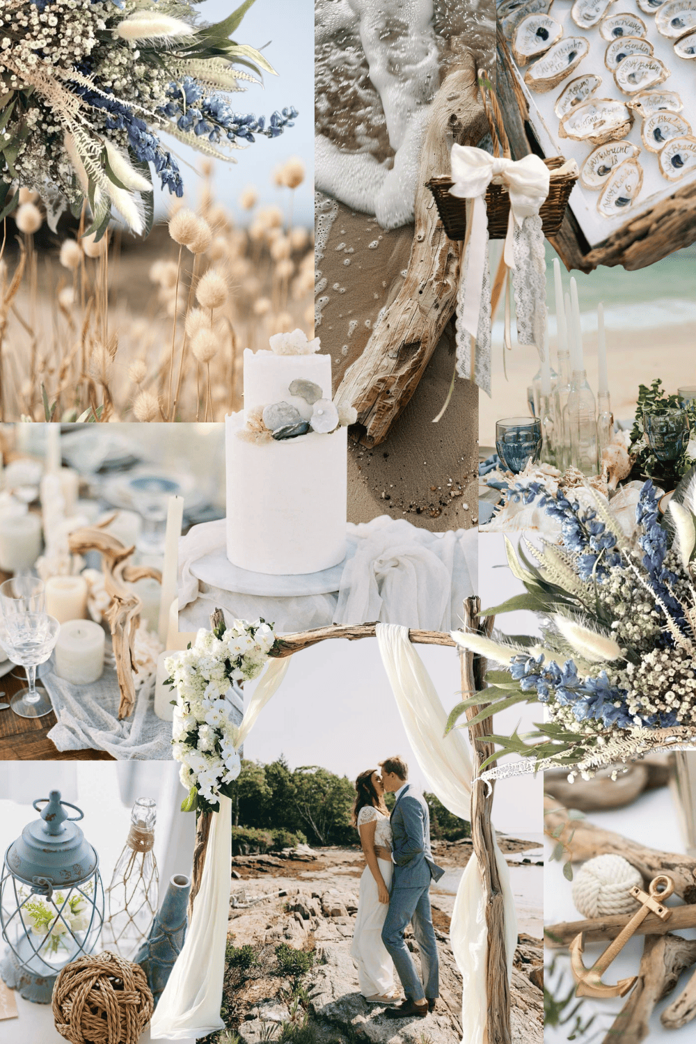 moodboard mariage, idées décoration mariage, décoration bretonne, inspiration, Bretagne, Finistère, Morbihan