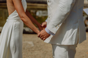 moment d'une cérémonie laïque à Quimper