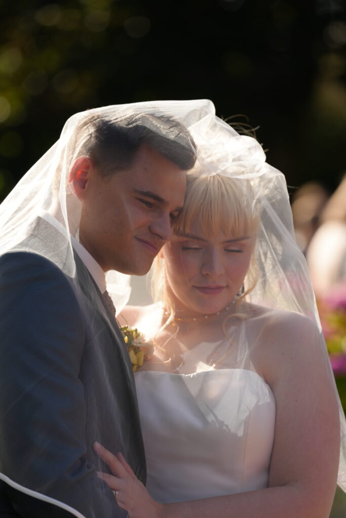 photos de couple, voile