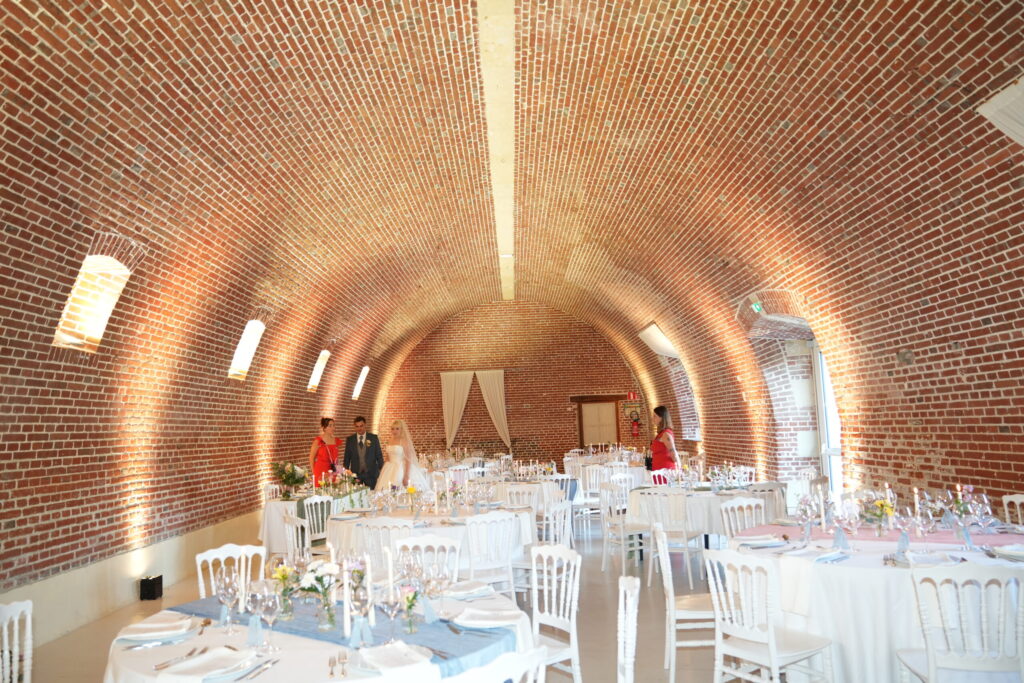 salle voûtée, découverte de salle