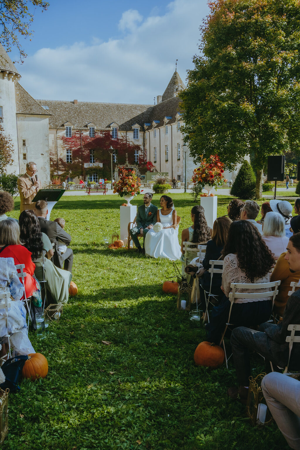 mariage d'automne en bourgogne