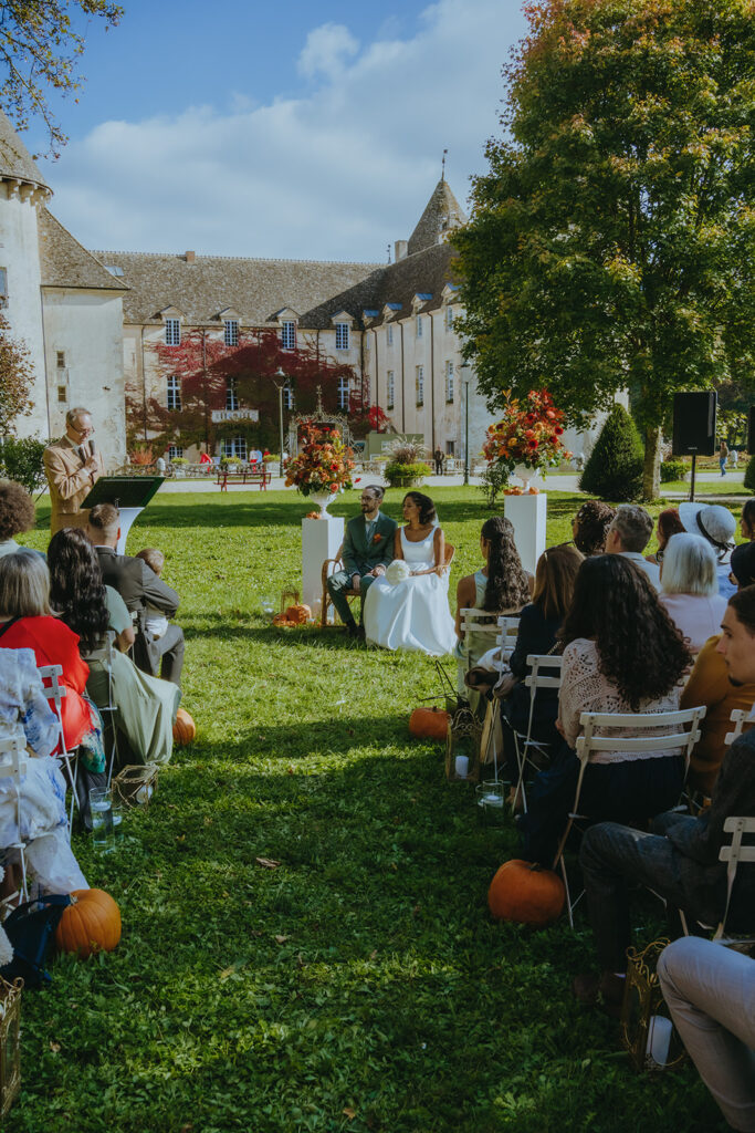 mariage d'automne en bourgogne