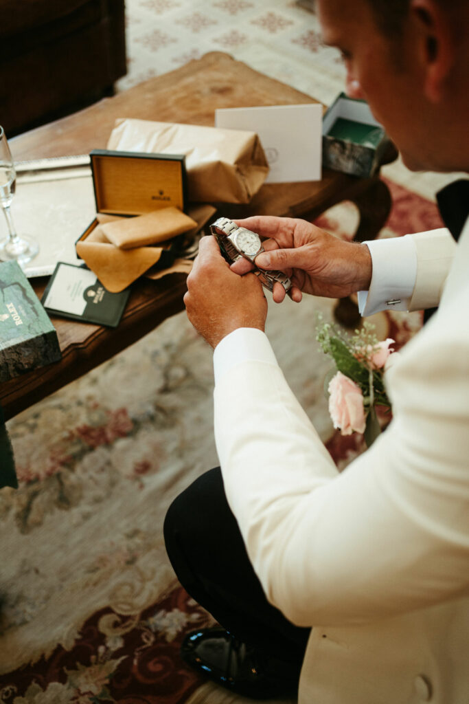 cadeau offert de la mariée au Marié, Rolex, montre