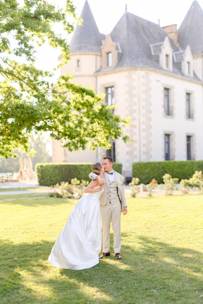 couple mariés lieux mariage vendée